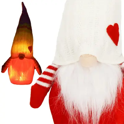 NICOLAS ELF ELF GNOME POD BOŽIČNIM JELKOM LED BOŽIČNI DEKORACIJ XL