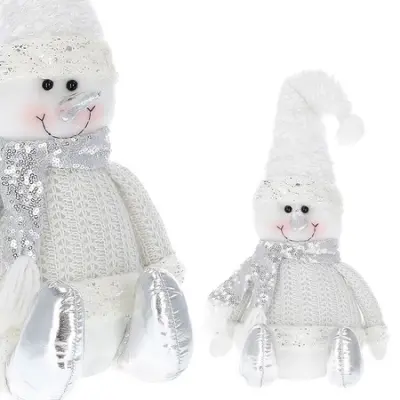 Snežak 43cm božični okras, božični škrat, palček 
  
 Muñeco de nieve de 43 cm, adorno navideño, gnomo navideño.