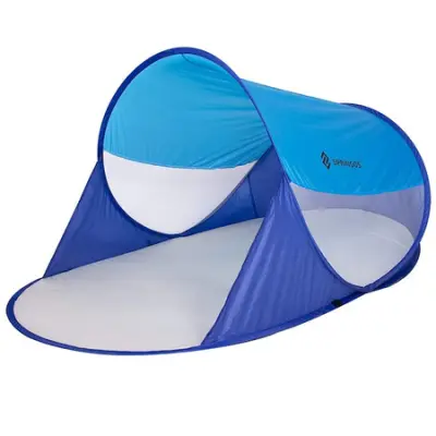 Samosestavljiv pop up šotor 200 x 120 cm moder.