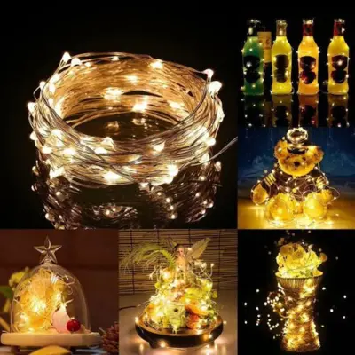 100LED VEČBARVNE ŽIČNE SVETILKE, NAPAJANJE IP44