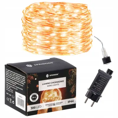 ŽIČNE SVETILKE 300 LED MICRO MODRE 300LED