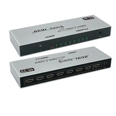 YZ-A072-V0 4K HDMI preklopnik 7 v 1 izhod z IR daljinskim upravljalnikom