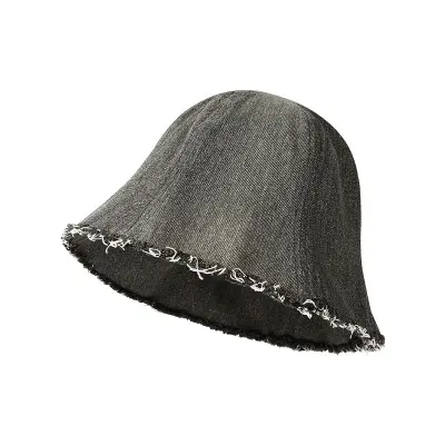 Denim Bucket Hat Black