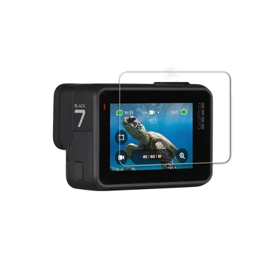 GoPro Hero7 srebrna zaščita zaslona iz kaljenega stekla (velika) 2 paketa