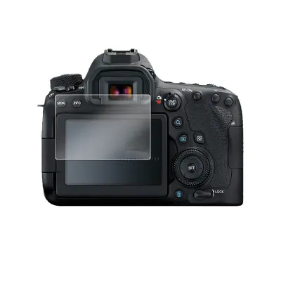 Paket 2 zaščitnih zaslonov iz kaljenega stekla za fotoaparat   Canon EOS 6D