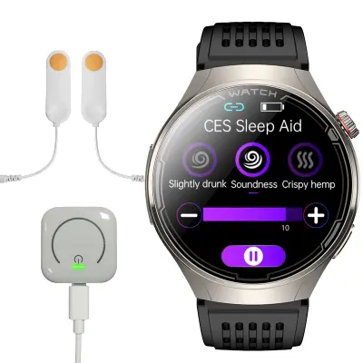 Pametna ura z EKG, Bluetooth klici in spremljanjem zdravja Silver