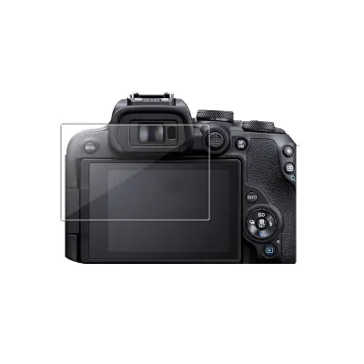 Paket 2 zaščitnih zaslonov iz kaljenega stekla za fotoaparat   Canon EOS R10