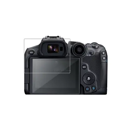 Paket 2 zaščitnih zaslonov iz kaljenega stekla za fotoaparat   Canon EOS R7