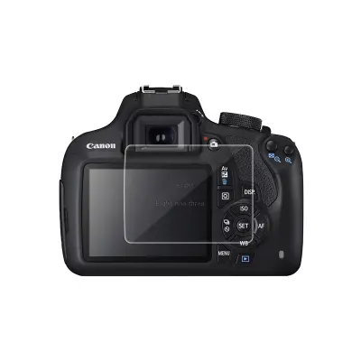 Paket 2 zaščitnih zaslonov iz kaljenega stekla za fotoaparat   Canon 1500D