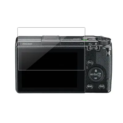 Paket 2 zaščitnih zaslonov iz kaljenega stekla za fotoaparat   Ricoh GR3