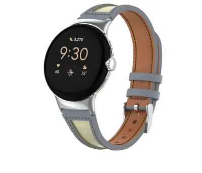 Pas za uro Patchwork Google Pixel Grey