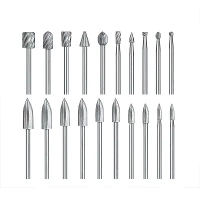 20 kosov rezalnih glav za graviranje za rezbarjenje lesa