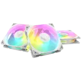 ASUS TUF Gaming TR120 ARGB Reverse ventilatorji, 3x 120mm PWM, beli