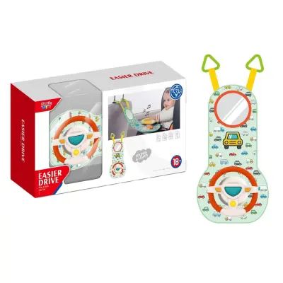 Otroški volan z glasbo in lučko, na baterije
