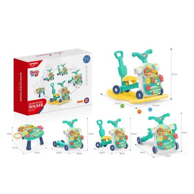 Didaktična 5v1 hojica, večnamensko vozilo-igralnica