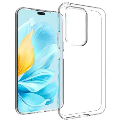 Clear Case 1,8 mm silikonski ovitek za iPhone 16 Pro - prozoren