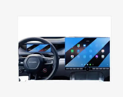 Zaščita zaslona iz kaljenega stekla za navigacijo in instrumentno ploščo Xiaomi SU7
