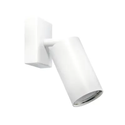 Zidna lampa MANAM GU10 1D bijela svjetiljka