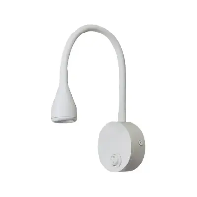 Zidna lampa POLA LED 3.5W 4000K s prekidačem Bijela