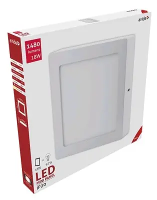 281130 Svetilka stropna LED 18W WW 1480 lm