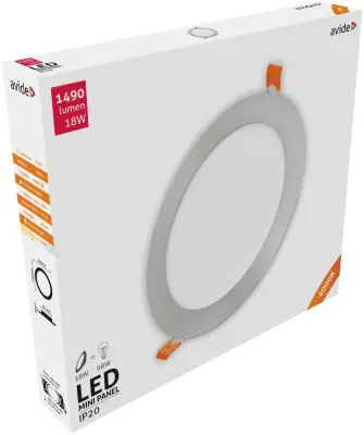 929828 Vgradna stropna svetilka LED Okrogla Saten 18W 4000K 1490 lm