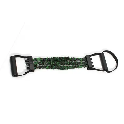 Camo Latex Resistance Band Green  105 lbs