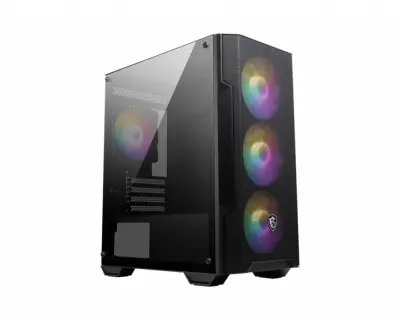 Caja Gaming MSI MAG FORGE M100A MATX 1XUSB3.2 RGB NEGRO