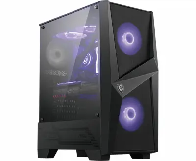 Caja Gaming MSI MAG FORGE 100M ATX 2XUSB3.2 RGB NEGRO