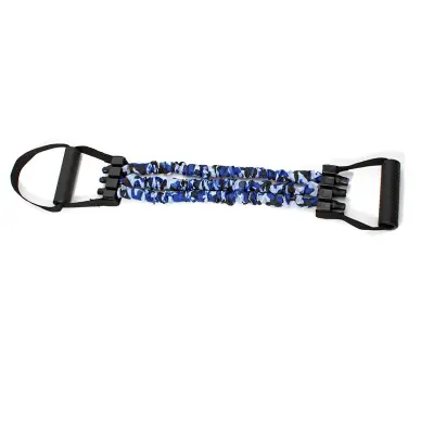 Camo Latex Resistance Band Blue  135 lbs