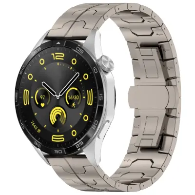 Pašček za uro iz titana za 22 mm pametno uro Titanium  Zaponka v obliki metulja