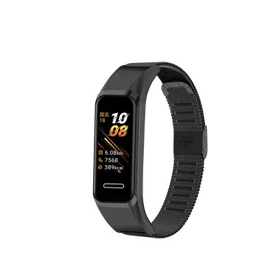 Pašček za uro za Huawei Band 8/7/6 Black