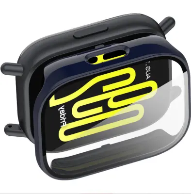 Redmi Watch 5 Active Case z zaščito zaslona iz kaljenega stekla Black