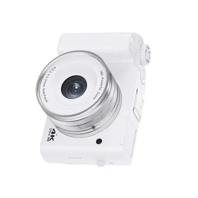 Digitalni fotoaparat DC218T 5K - bel model z zaslonom na dotik