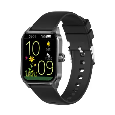 Pametna ura z Bluetoothom in spremljanjem zdravja Black