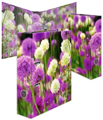 Mapa z motivom HERMA rože, Purple Sensation, DIN A4