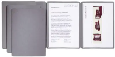 Predstavitvena/prijavna mapa PAGNA, sprint, siva