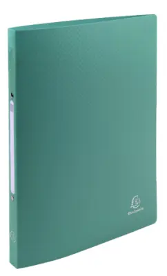 EXACOMPTA obročni registrator PP, 2 obročni mehanizem, DIN A4, temno zelen