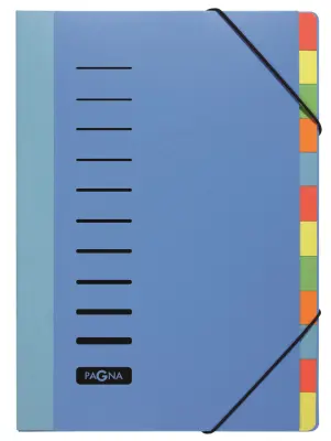 PAGNA DESKORGANIZER Mapa Lucy Colors, modra