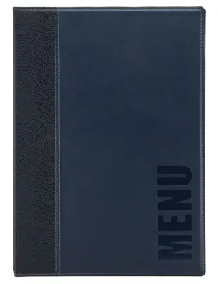 Securit menijska mapa TRENDY, A4, modra