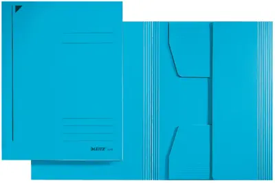 Pravna mapa LEITZ, DIN A5, karton 320 g/m2, modra