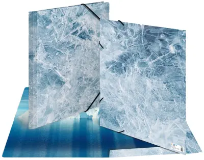 Kotna mapa HERMA, narava, DIN A3, karton, led