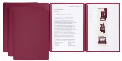 PAGNA predstavitvena/prijavna mapa, sprint, rdeča