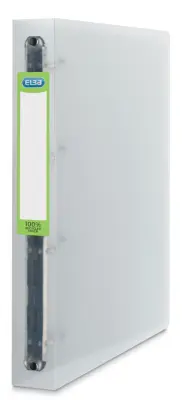 Oxford obročast registrator, 2nd Life, DIN A4, 4 obročki, PP, brezbarven