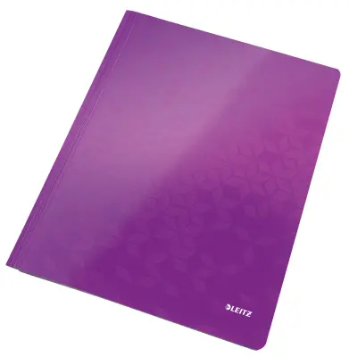LEITZ mapa WOW, DIN A4, karton, vijolična