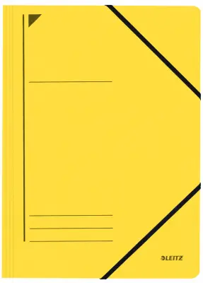 Kotna mapa LEITZ, DIN A4, karton 450 g/m2, rumena