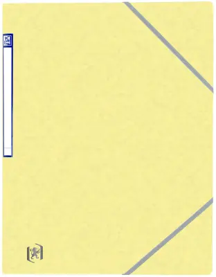 Oxford kotna mapa Top File+, DIN A4, pastelno rumena