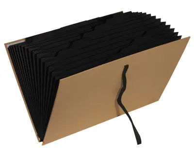 Razširljiva mapa EXACOMPTA Office by Me, 18 predelkov, bež