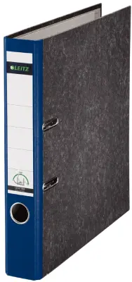 Mapa LEITZ cloud marmor, 180 stopinj, DIN A4, 52 mm, modra
