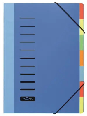 PAGNA DESKORGANIZER Mapa Lucy Colors, modra