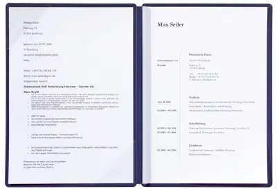 Aplikacijska mapa PAGNA, Stream, DIN A4, temno modra